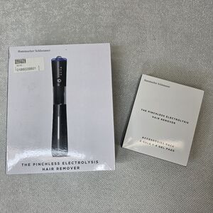 NIB Hammacher Schlemmer ⏰ Pinchless Electrolysis Hair Remover + Accessories Pack